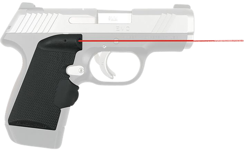 Crimson Trace 0185101 Lasergrips  Fits Kimber EVO SP/TLE/Raptor, Red Laser Black Polymer