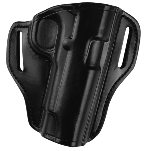 Bianchi 25054 57 Remedy  OWB Size 01 Black Leather Belt Slide Fits S&W J Frame Fits S&W 36 Fits S&W 640 Right Hand
