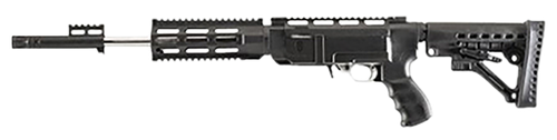 Archangel AA556RNB AR-15 Style Conversion Stock Black Synthetic 6 Position Collapsible for Ruger 10/22 (No Bayonet)