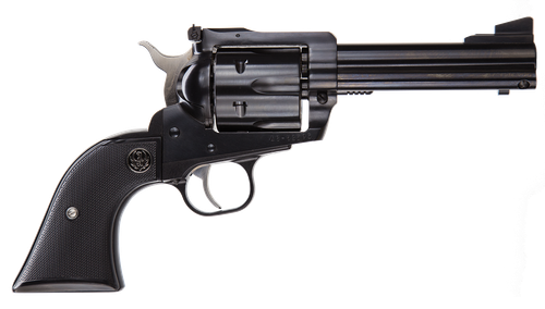 Ruger 0446 Blackhawk Convertible 45 ACP/45 Colt (Long Colt) 6rd 4.63" Blued Alloy Steel Barrel, Cylinder & Frame, Black Checkered Rubber Grip, Transfer Bar Safety, Exposed Hammer