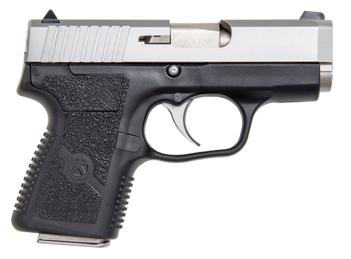 Kahr Arms CM9093 CM9  9mm Luger 6+1, 3.10" Stainless Steel Barrel, Matte Serrated Stainless Steel Slide, Black Polymer Frame, Black Textured Polymer Grip, No Safety, Right Hand