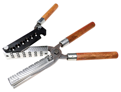 Lee Precision 90486 Mold 00 Buckshot 18 12 Gauge Steel w/Wood Handle Capacity 18 Linked Pellets