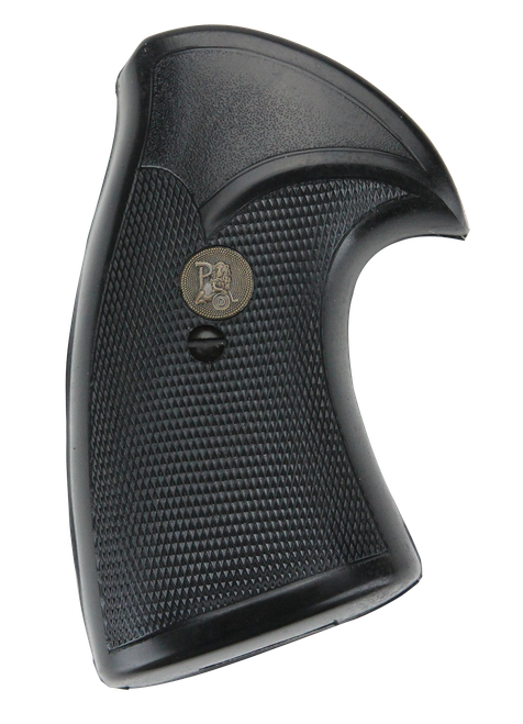 Pachmayr 03140 Presentation Grip Checkered Black Rubber for Ruger RedHawk