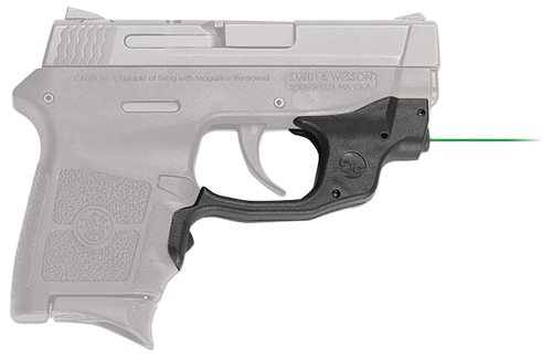 Crimson Trace 0143901 Laserguard  Fits S&W M&P Bodyguard .380, Green Laser Black Polymer
