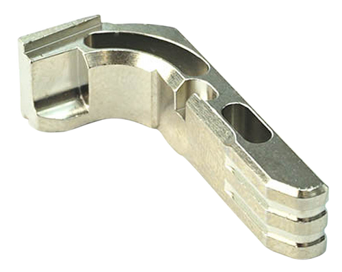 Cross Armory CRGMCSV Mag Catch  Extended Glock Gen1-3/P80 Silver Anodized Aluminum