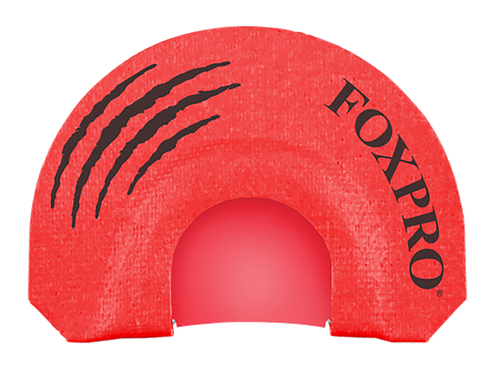 Foxpro TOPGUN Top Gun Howler  Diaphragm Call Triple Reed Sounds Attracts Coyotes Red
