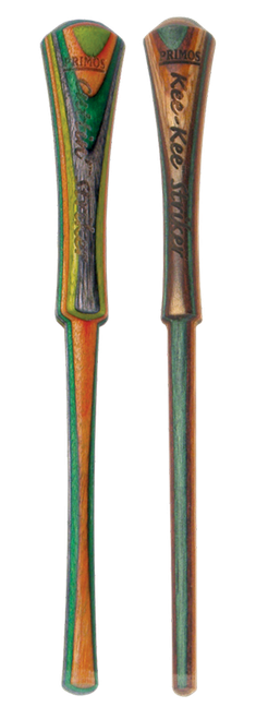 Primos PS1510 Custom Striker  Striker Call Attracts Turkey Species Multi-Color Wood 2 Pack