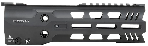 Strike Industries GRIDLOK416L9 GridLok Lightspeed With Quick Detach System 9"L 1.57"D M-LOK Black Aluminum for HK 416, HK MR556, M27 IAR