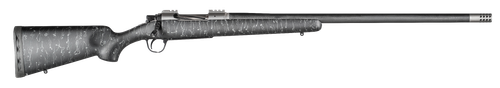 Christensen Arms CA10268815331 Summit TI  Full Size 28 Nosler 3+1, 26" Natural Titanium Steel Threaded Barrel, Natural Titanium Aluminum Receiver, Black w/Gray Webbing Fixed Sporter Stock