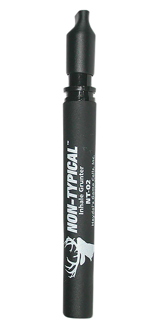 Haydel's Game Calls NT02 Non-Typical  Grunter Call Attracts Deer Black Rubber