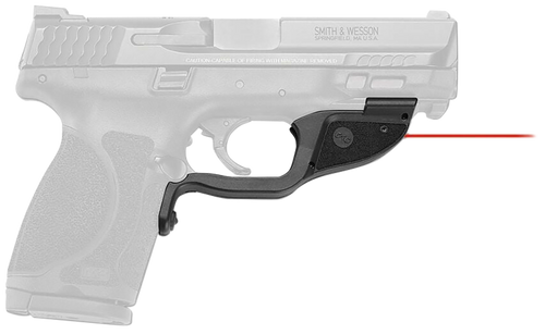 Crimson Trace 0174401 Laserguard  Fits S&W M&P M2.0, Red Laser Black Polymer, Trigger Guard Mount