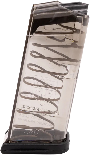 ETS Group GLK27 Pistol Mags  9rd 40 S&W Compatible w/ Glock 27 Clear Polymer