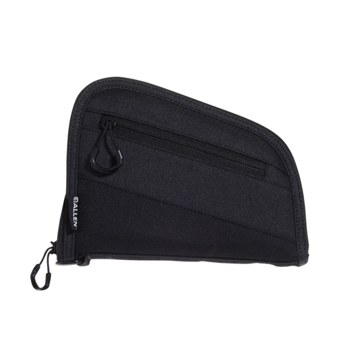 Allen 7753 Auto-Fit 2.0 Compact Handgun Case Thick Foam Padding w/Knit Interior, Exterior Pocket for Most 380 Semi-Auto, 9mm Subcompact & Snub-Nose Revolvers 7" L