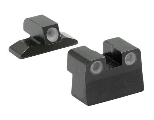 Meprolight USA 102423101 Tru-Dot  Green Tritium White Outline Front Sight-Green Tritium White Outline Rear Sight Bersa Thunder 380