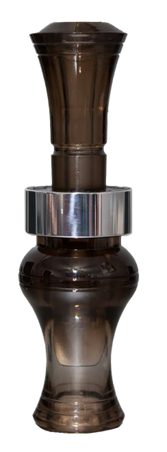 Echo Calls 77750 Timber  Double Reed Mallard Sounds Attracts Ducks Smoke Gray Polycarbonate