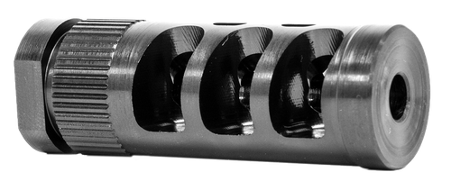 GrovTec US Inc GTHM315 G-Comp Muzzle Compensator Black Nitride Steel with 1/2"-28 tpi Threads for 223 Cal