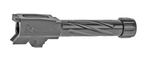 Rival Arms RA20G302D Precision V1 Match Grade 9mm Luger Compatible w/Glock 43 3.41" Fluted Threaded PVD Stainless Steel