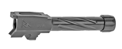 Rival Arms RA20G302D Precision V1 Match Grade 9mm Luger Compatible w/Glock 43 3.41" Fluted Threaded PVD Stainless Steel