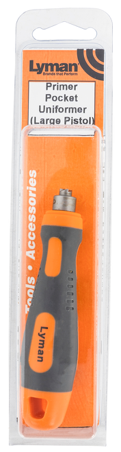 Lyman 7810219 Large Pistol Primer Pocket Uniformer Multi-Caliber