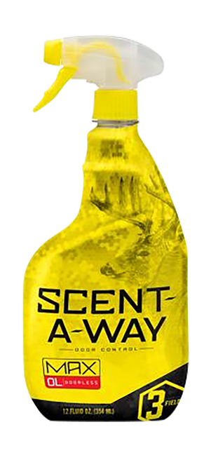 Scent-A-Way 07740 Max Odor Control Odor Eliminator Odorless Scent 12 oz Trigger Spray