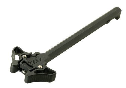 TIMBER CREEK OUTDOOR INC EMAMBICHBL Enforcer Mini Ambidextrous Charging Handle AR-Platform Black Hardcoat Anodized Aluminum