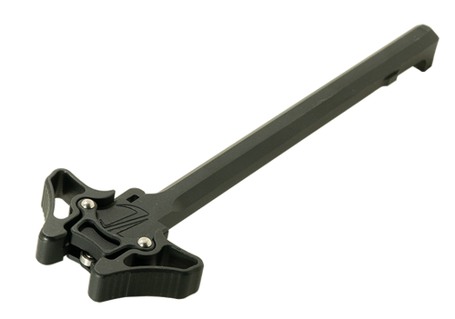 TIMBER CREEK OUTDOOR INC EMAMBICHBL Enforcer Mini Ambidextrous Charging Handle AR-Platform Black Hardcoat Anodized Aluminum