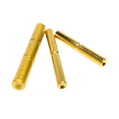 Cross Armory CRG5PSGD 3 Pin Set Dimpled Compatible w/Glock 17/19/26/34 Gen5 Gold Steel