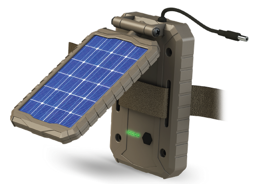Stealth Cam STCSOLP Sol-Pak  Fits Wireless/Cellular Trail Camera 12 Volt Li-ion Battery Brown