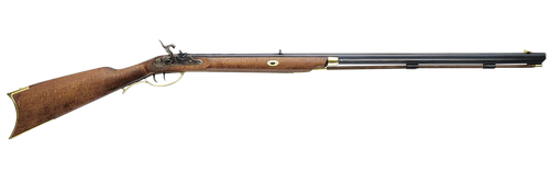 Traditions R26128101 Crockett Muzzleloader 32 Cal Percussion 32" Blued Hardwood