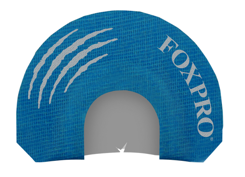 Foxpro COYPUP Coyote Pup  Diaphragm Call Triple Reed Coyote Pups Sounds Attracts Coyotes Blue