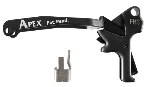 Apex Tactical 119114 Action Enhancement Kit Black Drop-In Trigger Fits FN FNS/FNS Longslide