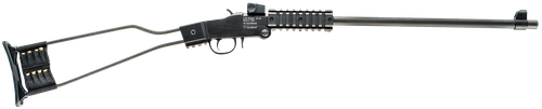 Chiappa Firearms 500110 Little Badger  22 WMR 1rd, 16.50" Black Meatal Finish & Wire Frame/ Black Stock, Right Handed