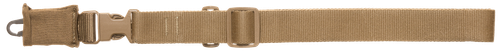 Tacshield T6005CY CQB Sling Coyote Tan Webbing Single-Point Rifle/Shotgun
