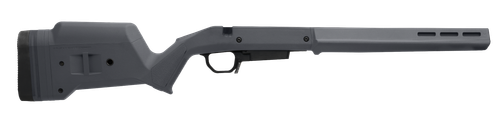 Magpul MAG1207GRY Hunter American Stock Gray Adjustable Synthetic Stock with Aluminum Chassis for Short Action Ruger American Right Hand Includes STANAG Mag Well
