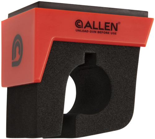 Allen 5657 Firearm & Fishing Rod Magnetic Holder Black/Red Magnet Holds 1 Rifle/Shotgun