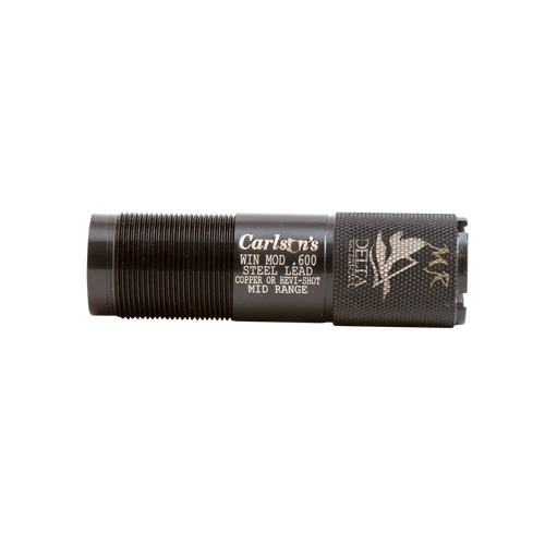 Carlson's Choke Tubes 07454 Delta Waterfowl Extended Choke Winchester 20 Gauge Mid-Range 17-4 Stainless Steel