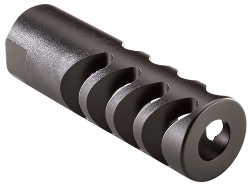 Alexander Arms MBMMB64KIT Millennium Muzzle Brake Kit Black Steel with 49/64-20 RH tpi Threads 4" OAL 3.50" Diameter for 50 Beowulf
