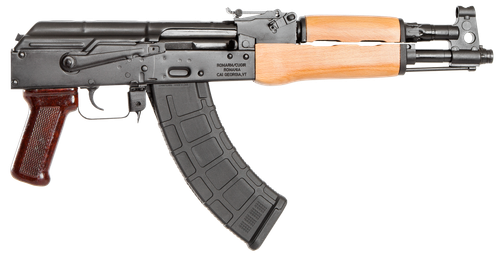 Century Arms HG1916N Draco  7.62x39mm 30+1 12.25" Black  Chrome Lined Threaded Barrel, Black Stamped Receiver, Wooden Handguard, Polymer Pistol Grip, Includes 30rd Magazine