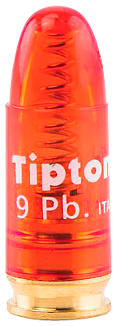 Tipton 303958 Snap Caps Pistol 9mm Brass/Plastic 5pk