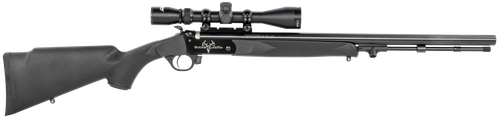 Traditions R572000840 Buckstalker XT 50 Cal 209 Primer 24" Blued Barrel/Rec Black Synthetic Stock 3-9x40 Scope