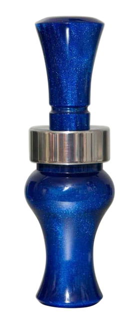 Echo Calls 79014 Meat Hanger  Double Reed Mallard Sounds Attracts Ducks Blue Pearl Acrylic