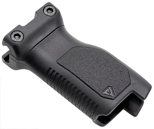 Strike Industries ARCMAGRAILLBK Angled Vertical Grip Long Black Polymer with Cable Management Storage for Picatinny Rail