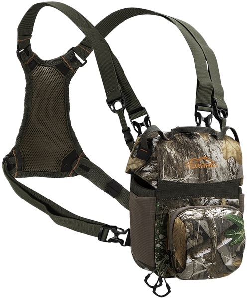 Terrain 19220 Mesa Deluxe Bino Pack Realtree Edge Back Harness Magnetic Closure