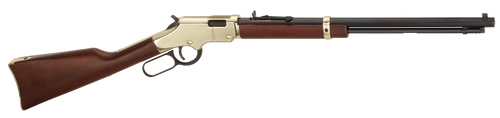 Henry H004V Golden Boy  17 HMR 12+1 20" Octagon Barrel Brasslite American Walnut Right Hand