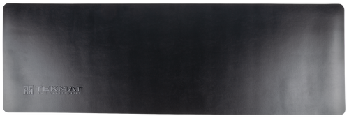 TekMat TEKR44STEALTHBK Stealth Ultra 44 Cleaning Mat Black Rubber 15"x44" TEKMAT Logo