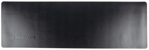 TekMat TEKR44STEALTHBK Stealth Ultra 44 Cleaning Mat Black Rubber 15"x44" TEKMAT Logo
