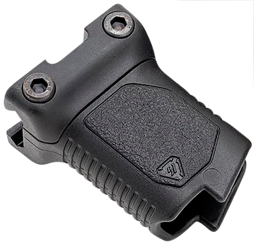 Strike Industries ARCMAGRAILSBK Angled Vertical Grip Short Black Polymer with Cable Management Storage for Picatinny Rail