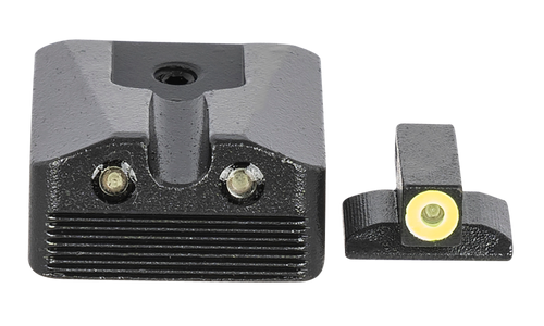 Meprolight USA 412213121 Hyper-Bright  Green Tritium Yellow Outline/  Black frame Sight Kimber 1911 WEDGE