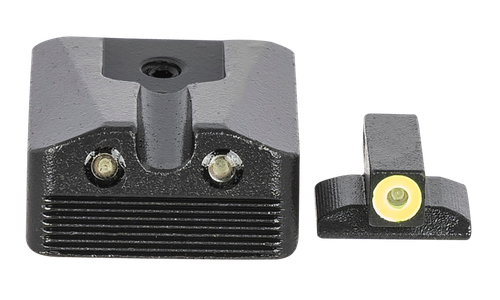 Meprolight USA 412213121 Hyper-Bright  Green Tritium Yellow Outline/  Black frame Sight Kimber 1911 WEDGE