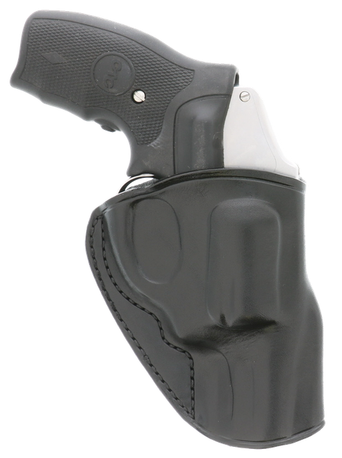 Galco SG158B Stinger  OWB Black Leather Belt Loop Fits S&W J Frame Fits Charter Arms Undercover Right Hand